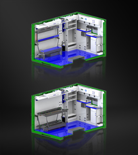 Multi-stretcher System for NATO stretchers