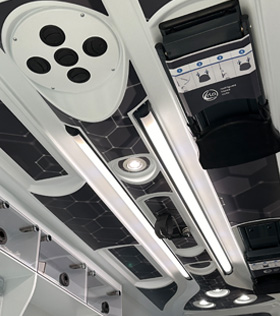 Ambulance Interior Direct Lighting