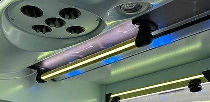 Backlit Grab Handles