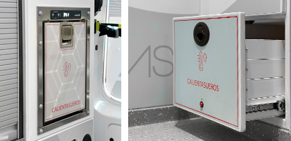 Built-in Fluid Warmer