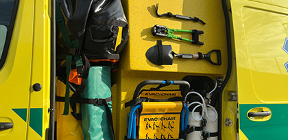 Ambulance with Double Side Door