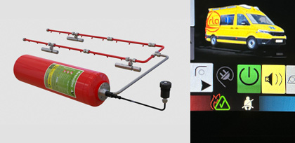 Engine Fire Suppression System